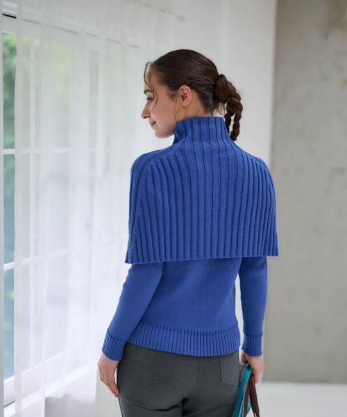 CARA O CRUZ / キャラ・オ・クルス マフラー・ショール・スヌード・ストール | 洗える ニットボレロ【セットアップ】 | 詳細20