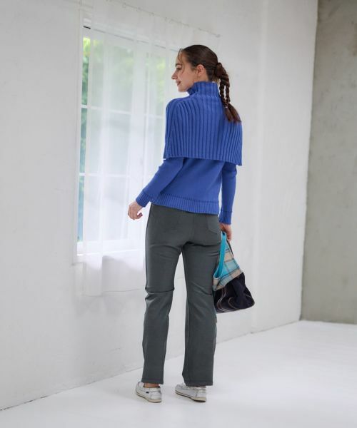 CARA O CRUZ / キャラ・オ・クルス マフラー・ショール・スヌード・ストール | 洗える ニットボレロ【セットアップ】 | 詳細24