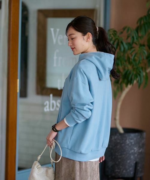 CARA O CRUZ / キャラ・オ・クルス ニット・セーター | 洗える ロゴ裏毛パーカー | 詳細17