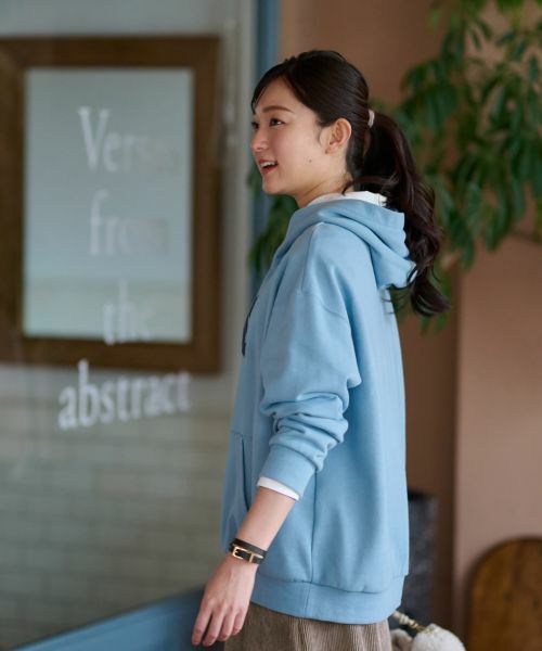 CARA O CRUZ / キャラ・オ・クルス ニット・セーター | 洗える ロゴ裏毛パーカー | 詳細18