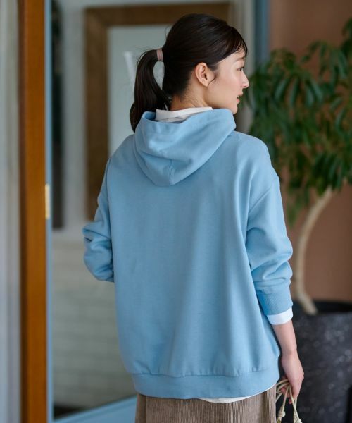 CARA O CRUZ / キャラ・オ・クルス ニット・セーター | 洗える ロゴ裏毛パーカー | 詳細19