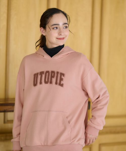 CARA O CRUZ / キャラ・オ・クルス ニット・セーター | 洗える ロゴ裏毛パーカー | 詳細2