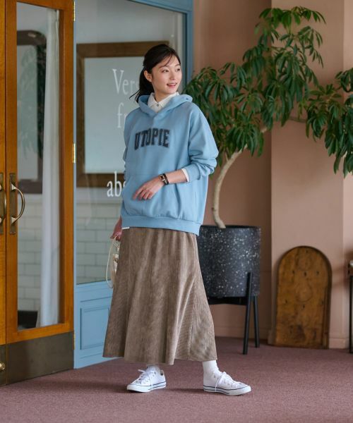 CARA O CRUZ / キャラ・オ・クルス ニット・セーター | 洗える ロゴ裏毛パーカー | 詳細20