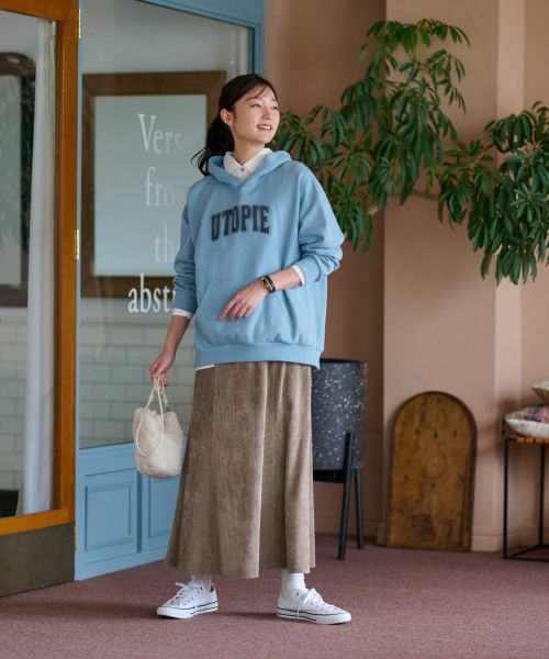 CARA O CRUZ / キャラ・オ・クルス ニット・セーター | 洗える ロゴ裏毛パーカー | 詳細21