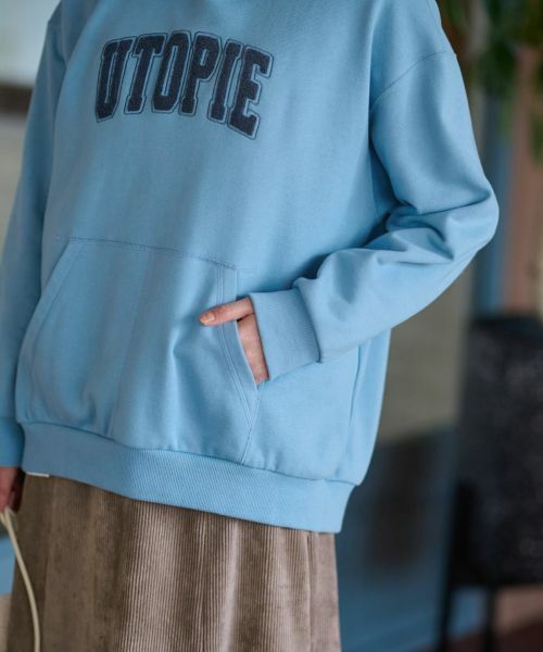 CARA O CRUZ / キャラ・オ・クルス ニット・セーター | 洗える ロゴ裏毛パーカー | 詳細29