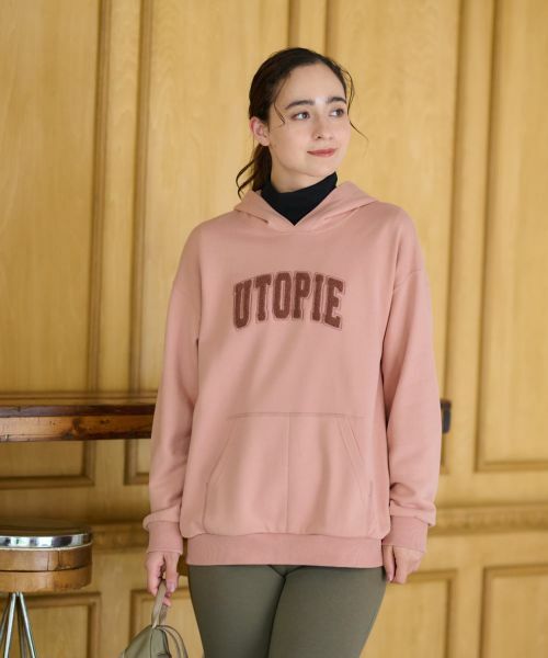 CARA O CRUZ / キャラ・オ・クルス ニット・セーター | 洗える ロゴ裏毛パーカー | 詳細3