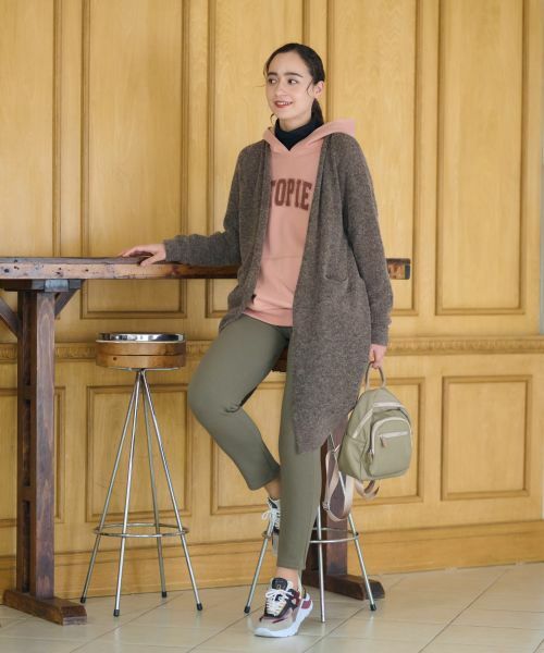 CARA O CRUZ / キャラ・オ・クルス カーディガン・ボレロ | リングヤーンのチュニックカーディガン | 詳細20