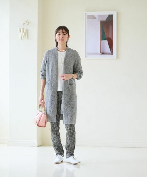 CARA O CRUZ / キャラ・オ・クルス カーディガン・ボレロ | リングヤーンのチュニックカーディガン | 詳細27
