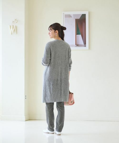 CARA O CRUZ / キャラ・オ・クルス カーディガン・ボレロ | リングヤーンのチュニックカーディガン | 詳細30