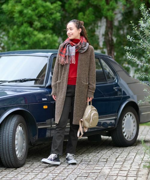 CARA O CRUZ / キャラ・オ・クルス カーディガン・ボレロ | リングヤーンのチュニックカーディガン | 詳細7