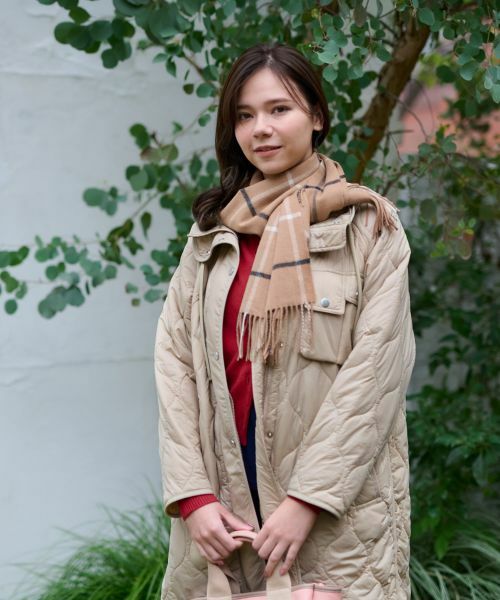 CARA O CRUZ / キャラ・オ・クルス その他アウター | 【防寒】キルティングコート【あったか】 | 詳細2