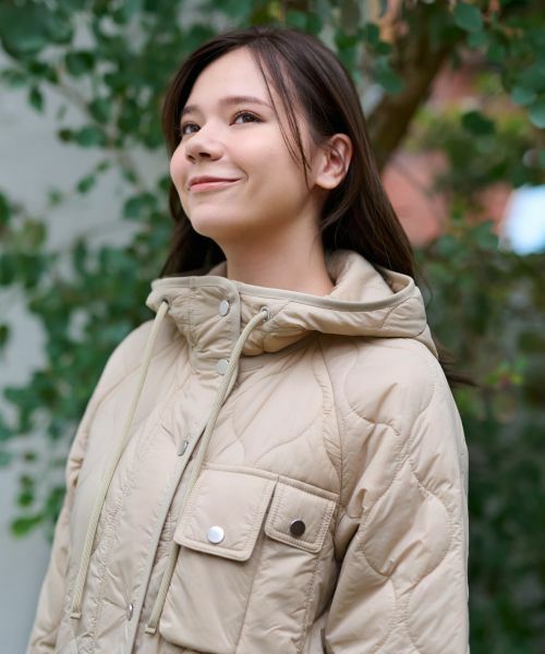 CARA O CRUZ / キャラ・オ・クルス その他アウター | 【防寒】キルティングコート【あったか】 | 詳細20