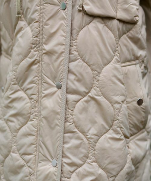 CARA O CRUZ / キャラ・オ・クルス その他アウター | 【防寒】キルティングコート【あったか】 | 詳細22
