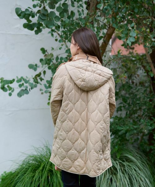 CARA O CRUZ / キャラ・オ・クルス その他アウター | 【防寒】キルティングコート【あったか】 | 詳細3