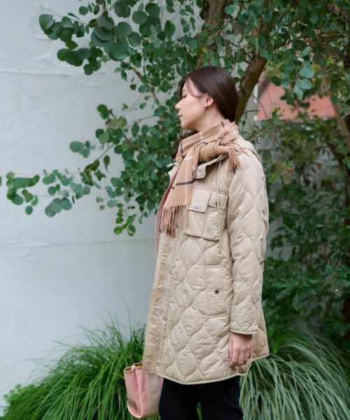 CARA O CRUZ / キャラ・オ・クルス その他アウター | 【防寒】キルティングコート【あったか】 | 詳細4