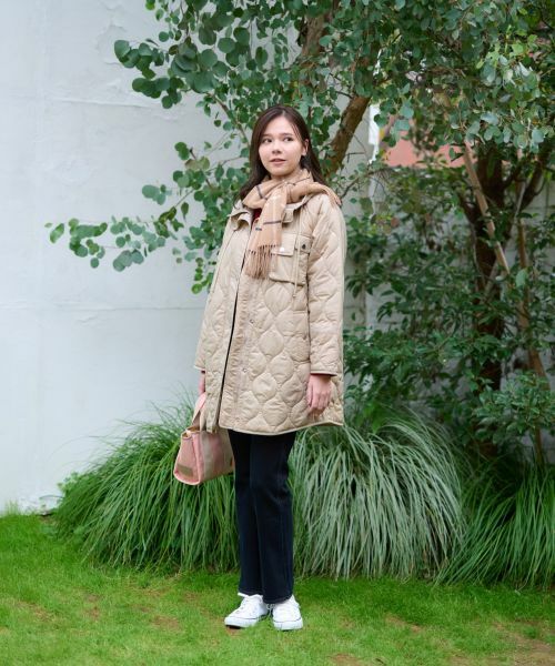 CARA O CRUZ / キャラ・オ・クルス その他アウター | 【防寒】キルティングコート【あったか】 | 詳細9