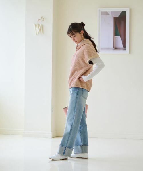 CARA O CRUZ / キャラ・オ・クルス テーラードジャケット | 洗える ジャカードフーデットベスト【産地ナブル】 | 詳細19