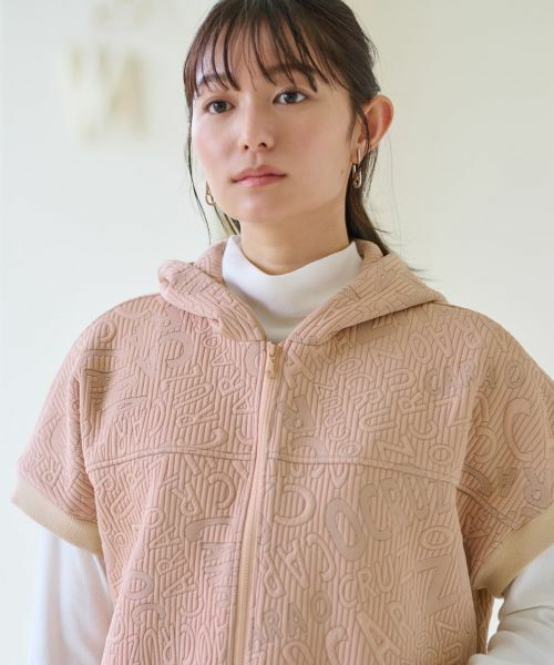 CARA O CRUZ / キャラ・オ・クルス テーラードジャケット | 洗える ジャカードフーデットベスト【産地ナブル】 | 詳細21