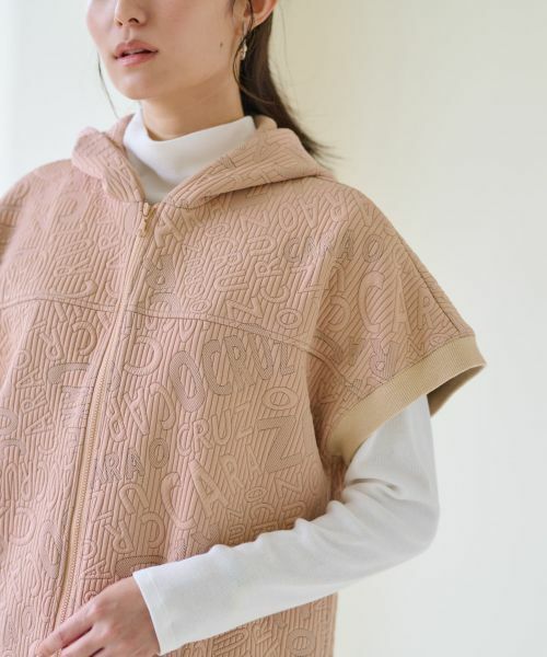 CARA O CRUZ / キャラ・オ・クルス テーラードジャケット | 洗える ジャカードフーデットベスト【産地ナブル】 | 詳細22