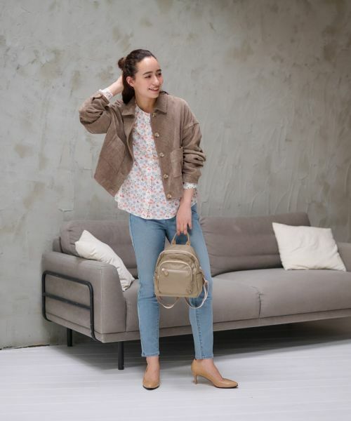 CARA O CRUZ / キャラ・オ・クルス シャツ・ブラウス | 洗える フラワーブラウス【産地ナブル】 | 詳細8