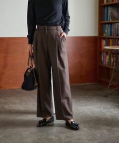 CARA O CRUZ / キャラ・オ・クルス その他パンツ | 後ろウエストゴムタックパンツ