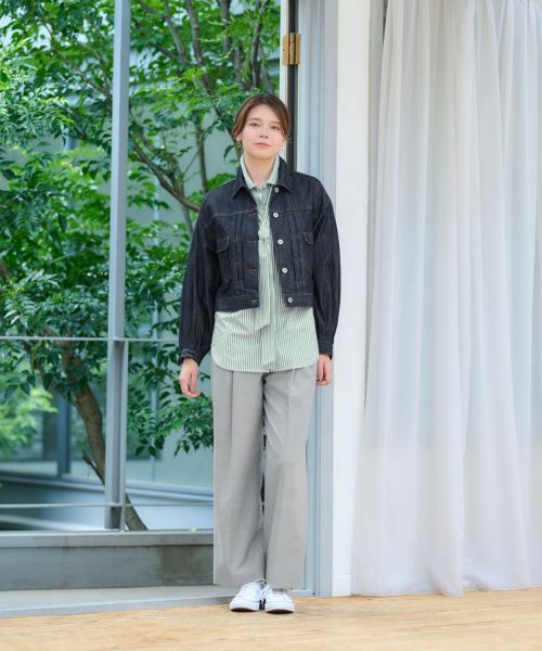 CARA O CRUZ / キャラ・オ・クルス その他パンツ | 後ろウエストゴムタックパンツ | 詳細19