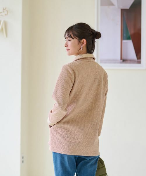 CARA O CRUZ / キャラ・オ・クルス カーディガン・ボレロ | ジャカード ジップアップハオリ【産地ナブル】 | 詳細18