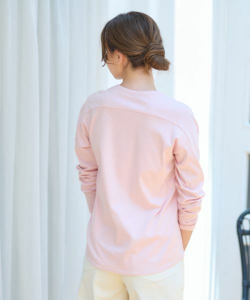 CARA O CRUZ / キャラ・オ・クルス カットソー | 洗える スパンコール刺繍ロゴTシャツ | 詳細18