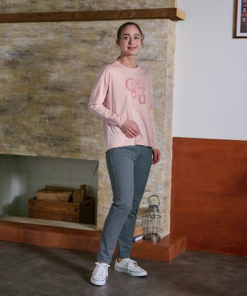 CARA O CRUZ / キャラ・オ・クルス カットソー | 洗える スパンコール刺繍ロゴTシャツ | 詳細7