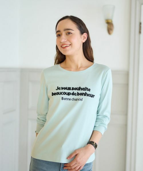 CARA O CRUZ / キャラ・オ・クルス カットソー | 洗える ロゴTシャツ【CoC by CARA O CRUZ】 | 詳細11