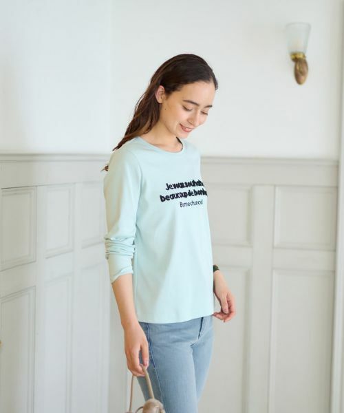 CARA O CRUZ / キャラ・オ・クルス カットソー | 洗える ロゴTシャツ【CoC by CARA O CRUZ】 | 詳細12