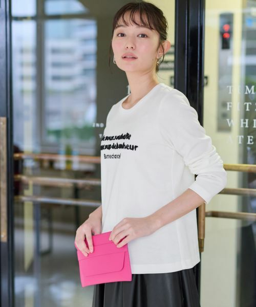 CARA O CRUZ / キャラ・オ・クルス カットソー | 洗える ロゴTシャツ【CoC by CARA O CRUZ】 | 詳細20