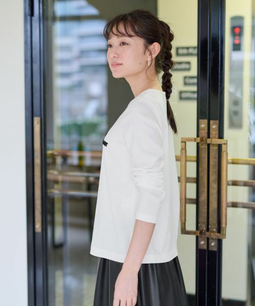 CARA O CRUZ / キャラ・オ・クルス カットソー | 洗える ロゴTシャツ【CoC by CARA O CRUZ】 | 詳細21