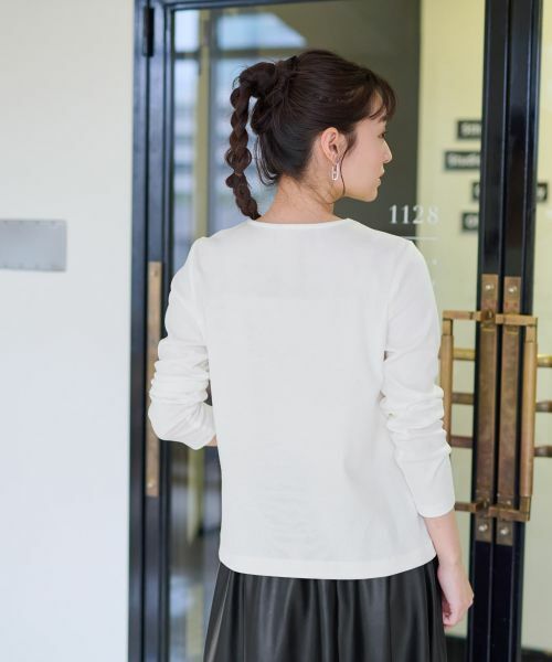 CARA O CRUZ / キャラ・オ・クルス カットソー | 洗える ロゴTシャツ【CoC by CARA O CRUZ】 | 詳細22