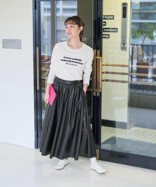 CARA O CRUZ / キャラ・オ・クルス カットソー | 洗える ロゴTシャツ【CoC by CARA O CRUZ】 | 詳細26