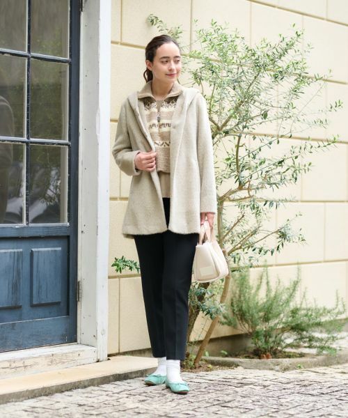 CARA O CRUZ / キャラ・オ・クルス カットソー | 洗える ロゴTシャツ【CoC by CARA O CRUZ】 | 詳細4