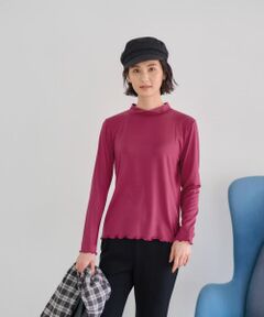 CARA O CRUZ / キャラ・オ・クルス カットソー | 洗えるハイネックカットソー【CoC by CARA O CRUZ】