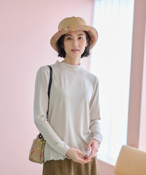 CARA O CRUZ / キャラ・オ・クルス カットソー | 洗えるハイネックカットソー【CoC by CARA O CRUZ】 | 詳細10