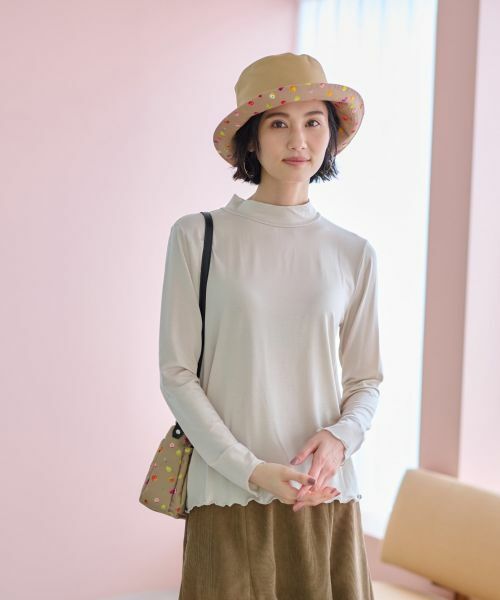 CARA O CRUZ / キャラ・オ・クルス カットソー | 洗えるハイネックカットソー【CoC by CARA O CRUZ】 | 詳細13