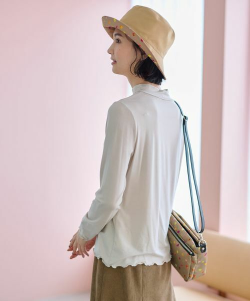 CARA O CRUZ / キャラ・オ・クルス カットソー | 洗えるハイネックカットソー【CoC by CARA O CRUZ】 | 詳細14