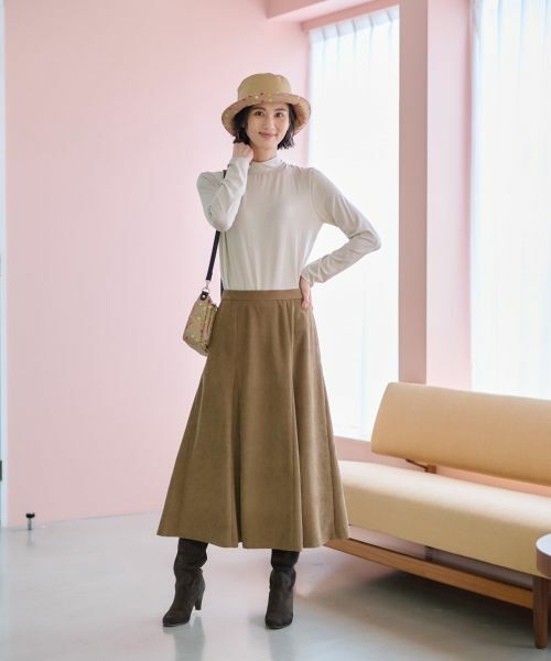 CARA O CRUZ / キャラ・オ・クルス カットソー | 洗えるハイネックカットソー【CoC by CARA O CRUZ】 | 詳細17