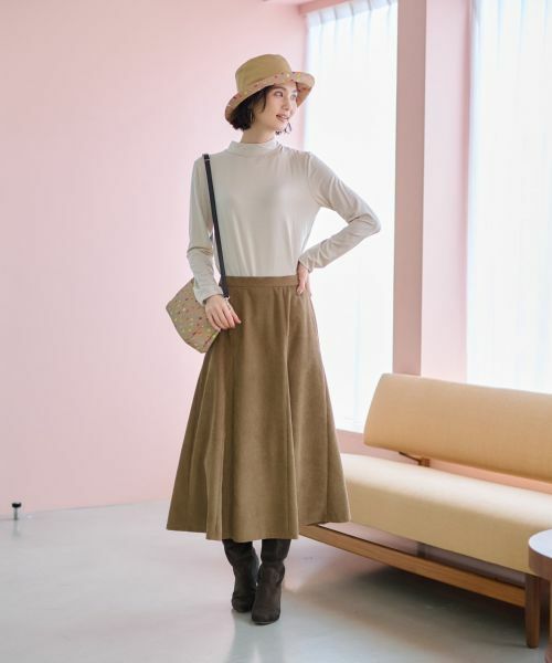 CARA O CRUZ / キャラ・オ・クルス カットソー | 洗えるハイネックカットソー【CoC by CARA O CRUZ】 | 詳細18