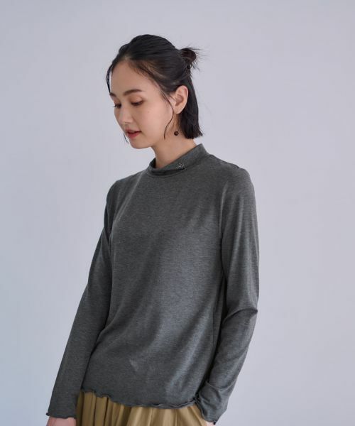 CARA O CRUZ / キャラ・オ・クルス カットソー | 洗えるハイネックカットソー【CoC by CARA O CRUZ】 | 詳細23