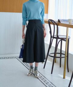 CARA O CRUZ / キャラ・オ・クルス ミニ・ひざ丈スカート | 洗えるロングフレアスカート【CoC by CARA O CRUZ】