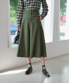 CARA O CRUZ / キャラ・オ・クルス ミニ・ひざ丈スカート | 洗えるロングフレアスカート【CoC by CARA O CRUZ】