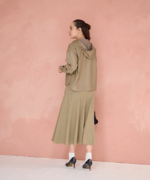 CARA O CRUZ / キャラ・オ・クルス ミニ・ひざ丈スカート | 洗えるロングフレアスカート【CoC by CARA O CRUZ】 | 詳細24