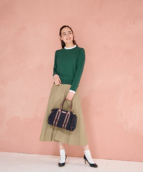 CARA O CRUZ / キャラ・オ・クルス ミニ・ひざ丈スカート | 洗えるロングフレアスカート【CoC by CARA O CRUZ】 | 詳細28