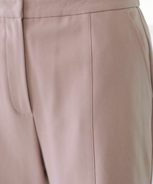 CARA O CRUZ / キャラ・オ・クルス その他パンツ | 【あったか】洗える 裏起毛後ろウエスト伸縮クロップドパンツ【CoC by CARA O CRUZ】 | 詳細28