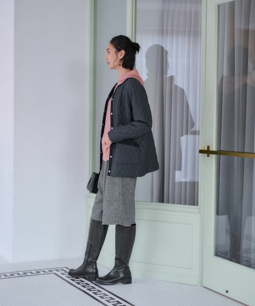 CARA O CRUZ / キャラ・オ・クルス テーラードジャケット | 【防寒】キルトジャケット【CoC by CARA O CRUZ】【あったか】 | 詳細19