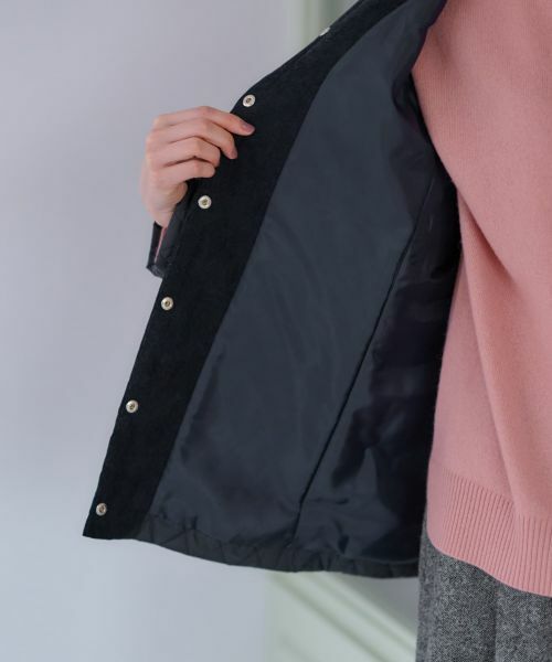 CARA O CRUZ / キャラ・オ・クルス テーラードジャケット | 【防寒】キルトジャケット【CoC by CARA O CRUZ】【あったか】 | 詳細23